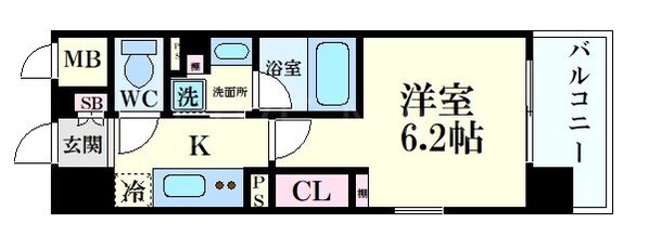 アスヴェル京都四条西院の物件間取画像